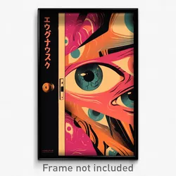Brazilian Movie Poster - Square Door Knob (Brazil Retro Film Art Print)