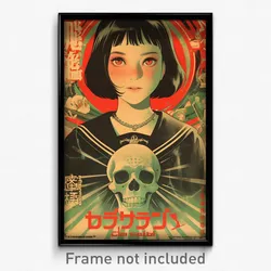 Thai Movie Poster - Girl Feeling Vengeful, Wobbly Green Sailor Collar (Print)