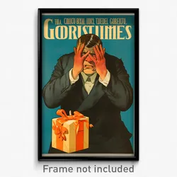 German Movie Poster - Man Feeling Grumpiness, Interesting Gift Bag (Art Print)