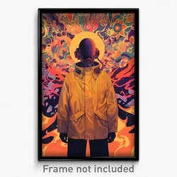 Movie Art Poster - Man Feeling Hatred, Colorless Yellow Jacket (Film Print)