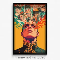 Brazilian Movie Poster - Man Feeling Greed, Glamorous Neckerchief (Art Print)