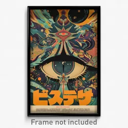 Vietnamese Movie Poster - Major Lawn (Vietnam Psychedelic Art Retro Film Print)