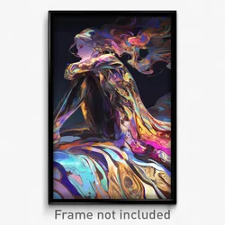 Art Poster - Shiny Duchy (Psychedelic Trippy Weird 11x17 Cartoon Print)