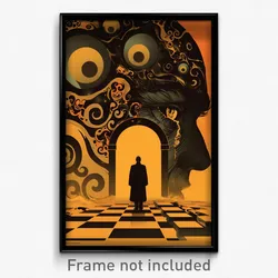 Spanish Movie Poster - Bronze Arch (Spain Psychedelic Art Retro Film Print)