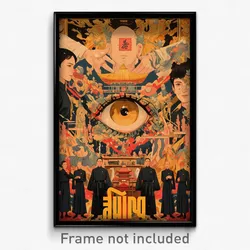 Thai Movie Poster - Urban Chapel (Thailand Psychedelic Art Retro Film Print)