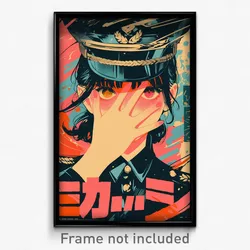 Chinese Movie Poster - Girl Feeling Miserliness, Fabulous Peaked Cap (Art Print)