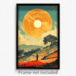 Spanish Movie Poster - Fantastic Sun And Moon (Spain Retro Film Art Print)
