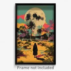 Mexican Movie Poster - Dry Retreat (Mexico Psychedelic Art Retro Film Print)