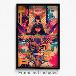 Bollywood Movie Poster - Frozen Beach (India Retro Hindi Film Art Print)