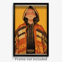 Indonesian Movie Poster - Boy Feeling Nervous, Striking Two Tone Jacket (Print)