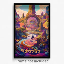 Thai Movie Poster - Acidic Valley (Thailand Psychedelic Art Retro Film Print)