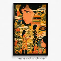 Indonesian Movie Poster - Kaleidoscopic Aerie (Indonesia Retro Film Art Print)