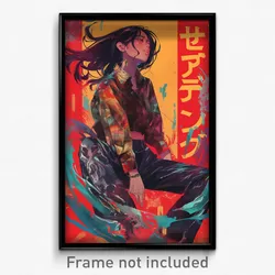 Indonesian Movie Poster - Girl Feeling Sorrow, Notable Waistcoat (Art Print)