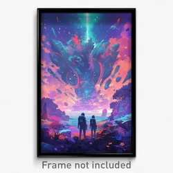 Movie Art Poster - Unimaginable Backpack (Psychedelic Retro Weird Film Print)