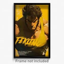 French Movie Poster - Man Feeling Wrath, Striking Yellow Tank Top (Art Print)