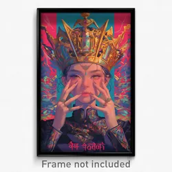 Thai Movie Poster - Girl Feeling Vicious, Attractive Crown (Thailand Art Print)