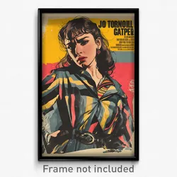Mexican Movie Poster - Woman Feeling Vengeful, Husky Multicolored Jacket (Print)