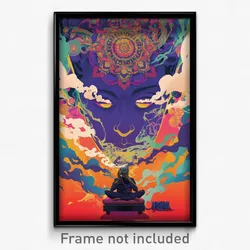 Bollywood Movie Poster - Silly Chair (India Retro Hindi Film Art Print)