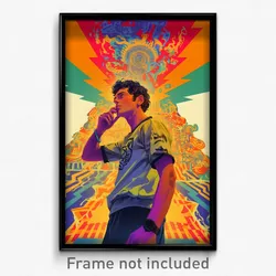 Brazilian Movie Poster - Boy Feeling Self Understanding, Acceptable Midriff