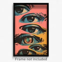 Greek Movie Poster - Uneven Passage (Greece Psychedelic Art Retro Film Print)