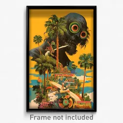 Brazilian Movie Poster - Unnatural Ranch (Brazil Retro Film Art Print)