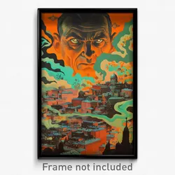Russian Movie Poster - Liquid Shantytown (Russia Retro Film Art Print)