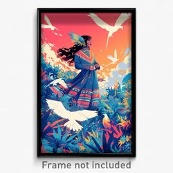 Mexican Movie Poster - Modern Amphitheatre (Mexico Retro Film Art Print)