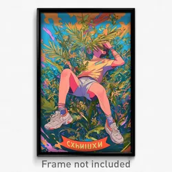 Russian Movie Poster - Boy Feeling Submissive, Adorable Pink Legwear (Art Print)