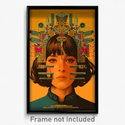 Mexican Movie Poster - Rosy Shield (Mexico Psychedelic Art Retro Film Print)
