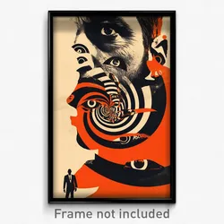 Spanish Movie Poster - Notable Barbican (Spain Psychedelic Art Retro Film Print)