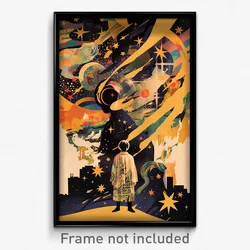 Spanish Movie Poster - Uncommon School (Spain Psychedelic Art Retro Film Print)