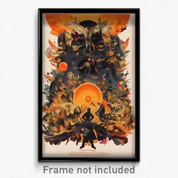 Indonesian Movie Poster - Lonely Movie Festival (Indonesia Retro Film Art Print)