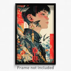 Vietnamese Movie Poster - Boy Feeling Bewildered, Nice Feather Earrings (Print)