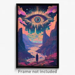 Icelandic Movie Poster - Mountainous Chamber (Iceland Retro Film Art Print)