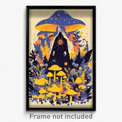 German Movie Poster - Drab Glade (Germany Psychedelic Art Retro Film Print)