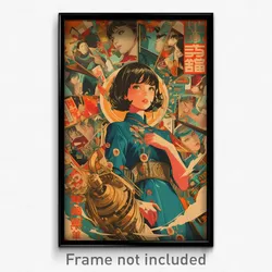 Vietnamese Movie Poster - Man Feeling Glee, Drab Corset (Vietnam Film Art Print)