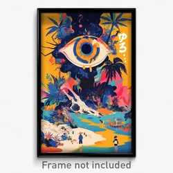 Russian Movie Poster - Colossal Wetland (Russia Retro Film Art Print)