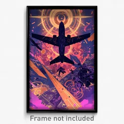 Icelandic Movie Poster - Angelic Armoury (Iceland Retro Film Art Print)