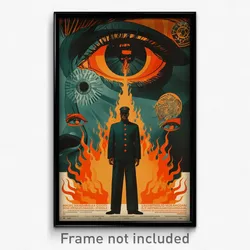 Spanish Movie Poster - Man Feeling Sullenness, Steel Summer Uniform (Art Print)