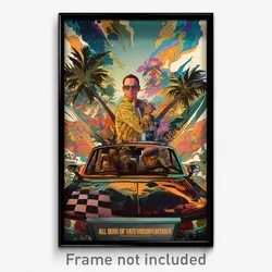 Indonesian Movie Poster - All Over The Place Highway (Indonesia Film Art Print)