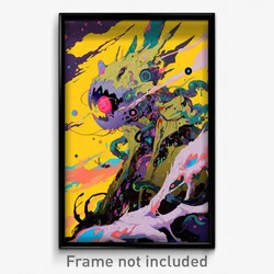 Art Poster - Stylish Vale (Psychedelic Trippy Weird 11x17 Print)