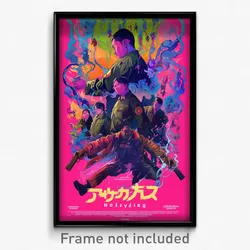 Thai Movie Poster - Advanced Backdrifting (Thailand Retro Film Art Print)