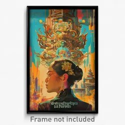 Vietnamese Movie Poster - Realistic Stocks (Vietnam Retro Film Art Print)