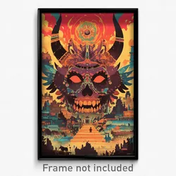 Mexican Movie Poster - Rare Drying Rack (Mexico Retro Film Art Print)