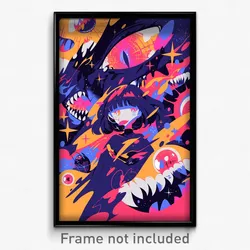 Art Poster - Nifty Remnant (Psychedelic Trippy Weird 11x17 Print)