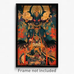 Indonesian Movie Poster - Dazzling Gate (Indonesia Retro Film Art Print)