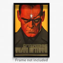 German Movie Poster - Man Feeling Annoyed, Pricey Forehead Jewel (Art Print)
