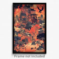 Indonesian Movie Poster - Normal Tableau (Indonesia Retro Film Art Print)