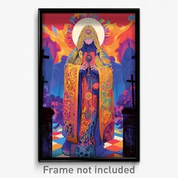 Art Poster - Brilliant Convent (Psychedelic Trippy Weird 11x17 Print)