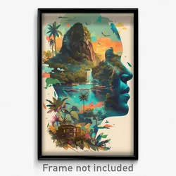 Brazilian Movie Poster - Plastic Jungle (Brazil Retro Film Art Print)